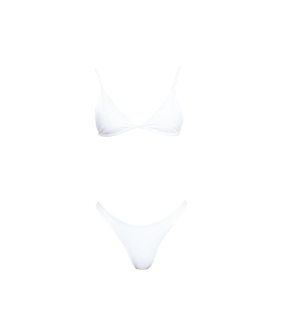 JAGGER bottoms – pure white  -  SWIM BOTTOMS  -  B Ā M B A S W I M