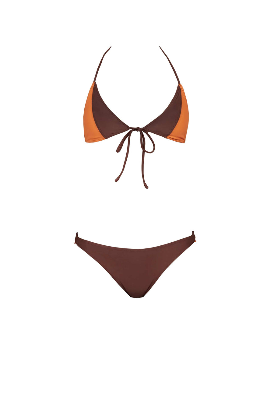 SALVADOR top- cacao/ burnt orange  -  SWIM TOPS  -  B Ā M B A S W I M